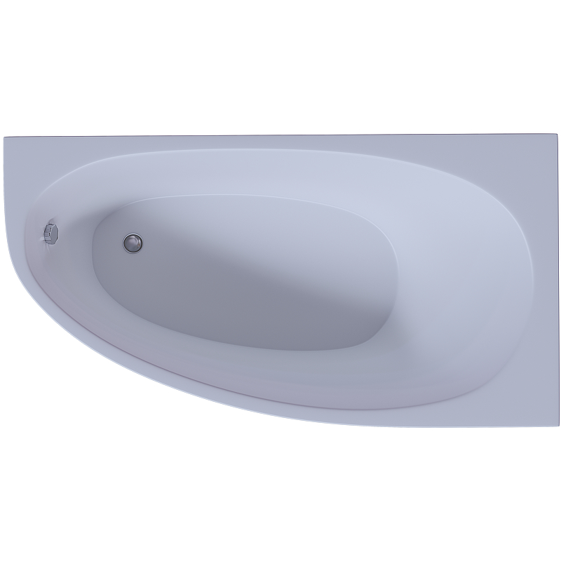 Акриловая ванна Aquatek Eco-friendly Дива 160х90 R DIV160-0000002 без панелей, каркаса и слив-перелива акриловая ванна акватек дива 160 r