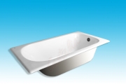 Чугунная ванна Castalia 130х70 V0000081 с антискользящим покрытием-1