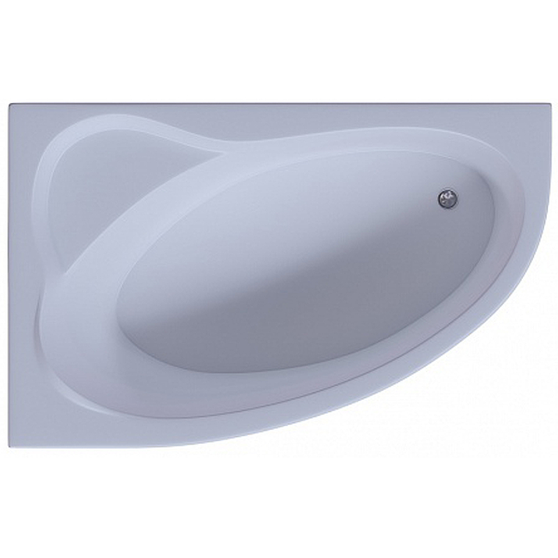 цена Акриловая ванна Aquatek Eco-friendly Фиджи 170х110 L FID170-0000001 без панелей, каркаса и слив-перелива