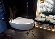 Акриловая ванна Aquatek Eco-friendly Фиджи 170х110 L FID170-0000006 без панелей и слив-перелива, с каркасом (вкленный)-2