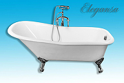 Чугунная ванна Elegansa Schale 170x75 Н0000012 ножки Хром-3