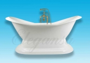 Чугунная ванна Elegansa Diana 180x80 с антискользящим покрытием-4