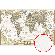 Фреска Ortograf Карты мира 0546 Фактура бархат FX Флизелин (3,55*2,3) Бежевый, Карты