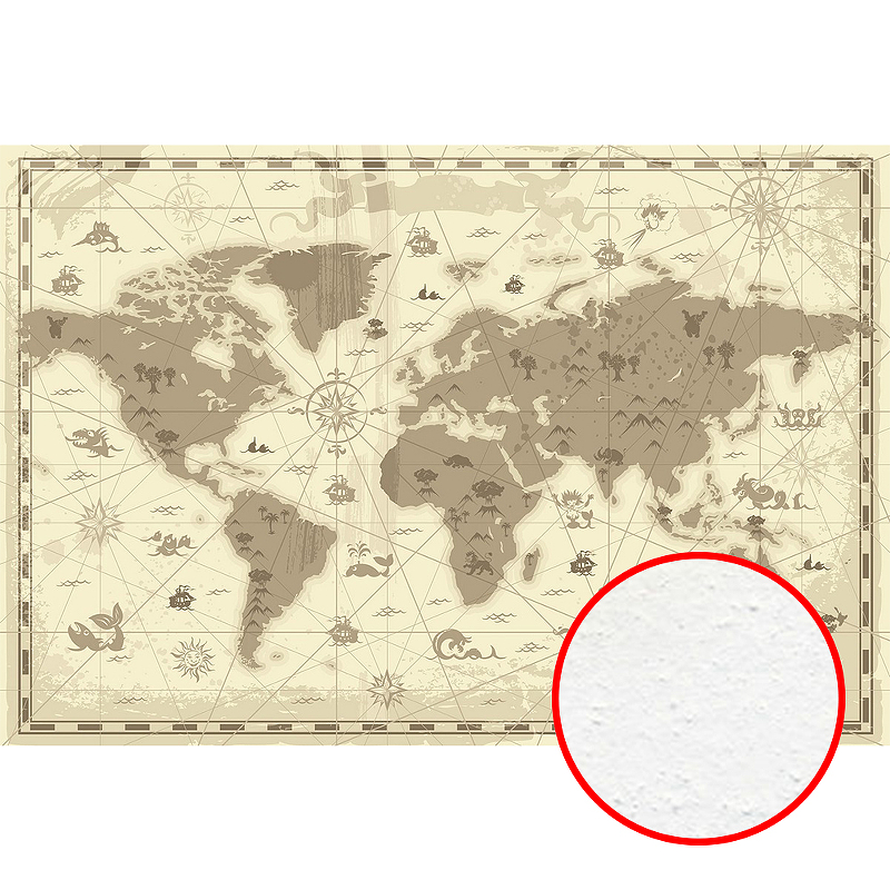 Фреска Ortograf Карты мира 4323 Фактура бархат FX Флизелин (4*2,7) Бежевый, Карты цена и фото