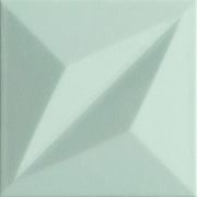 Керамическая плитка Tubadzin Colour mint STR 1 настенная 14,8х14,8 см
