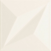 Керамическая плитка Tubadzin Colour white STR 1 настенная 14,8х14,8 см