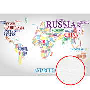Фреска Ortograf Карты мира 5992 Фактура бархат FX Флизелин (3,9*2,7) Серый/Разноцветный, Карты/Надписи