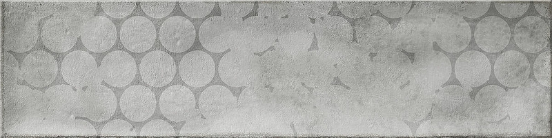 Керамическая плитка Cifre Omnia Grey Decor настенная 7,5х30 см