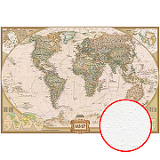 Фреска Ortograf Карты мира 30955 Фактура бархат FX Флизелин (4*2,7) Бежевый, Карты