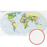 Фреска Ortograf Карты мира 30956 Фактура бархат FX Флизелин (4,6*2,5) Разноцветный, Карты