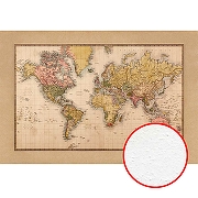 Фреска Ortograf Карты мира 4770 Фактура бархат FX Флизелин (4*2,7) Бежевый/Разноцветный, Карты