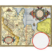 Фреска Ortograf Карты мира 33546 Фактура бархат FX Флизелин (3,4*2,7) Разноцветный, Карты