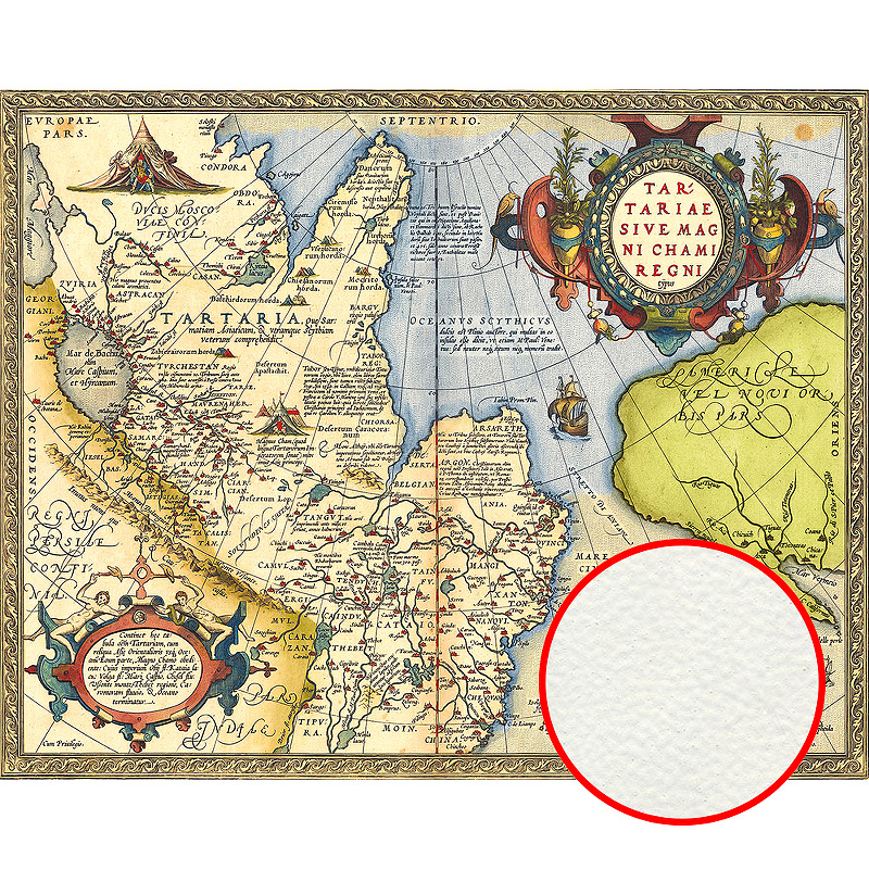 Фреска Ortograf Карты мира 33546 Фактура флок FLK Флизелин (3,4*2,7) Разноцветный, Карты