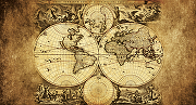 Фреска Ortograf Карты мира 34225 Фактура флок FLK Флизелин (5*2,7) Коричневый, Карты-1