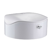 Диспенсер туалетной бумаги CeramaLux Е51019 Белый-2