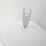 Диспенсер туалетной бумаги CeramaLux Е012 Белый-2