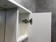 Зеркало со шкафом Comforty Модена М-75 00-00001640 с подсветкой Белое матовое-14