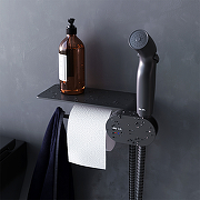Гигиенический душ со смесителем AM.PM Like F0202622 Черный матовый-2