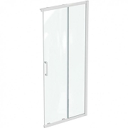 Душевая дверь Ideal Standard Connect 2 90 K966801 профиль Euro White стекло прозрачное