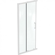 Душевая дверь Ideal Standard Connect 2 90 K966801 профиль Euro White стекло прозрачное-1