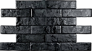 Керамогранит Pamesa Ceramica Brickwall Negro 15-889-003-2961 7x28 см