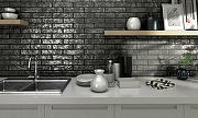 Керамогранит Pamesa Ceramica Brickwall Negro 15-889-003-2961 7x28 см-1