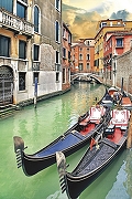 Фреска Ortograf Венеция 4226 Фактура бархат FX Флизелин (1,8*2,7) Разноцветный, Город-1