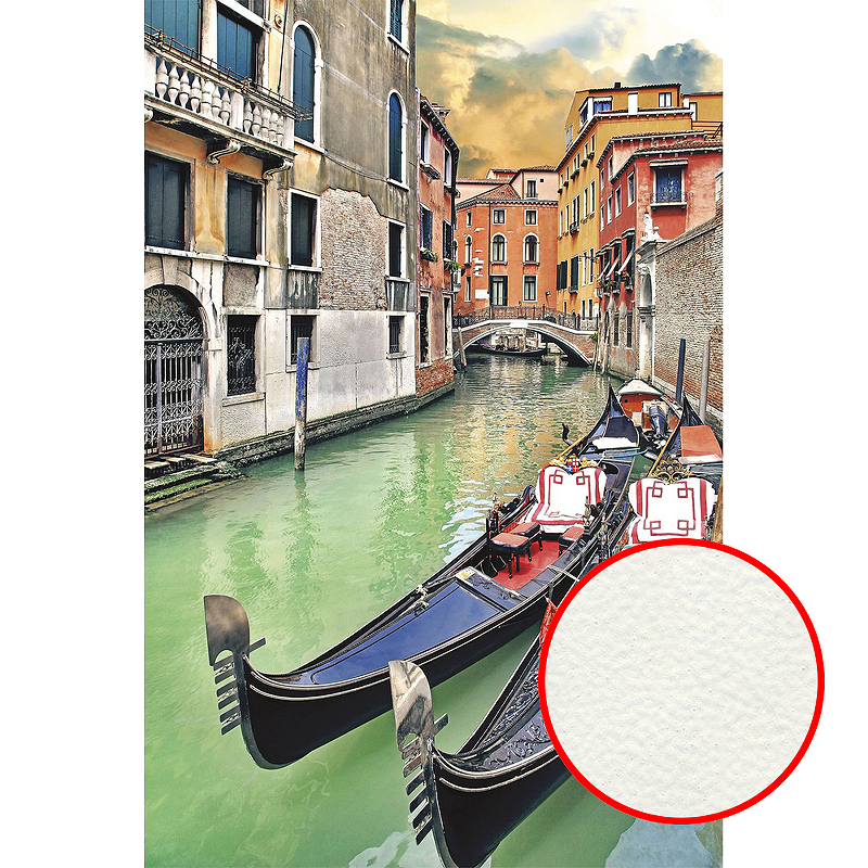 Фреска Ortograf Венеция 4226 Фактура флок FLK Флизелин (1,8*2,7) Разноцветный, Город