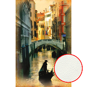 Фреска Ortograf Венеция 5188 Фактура флок FLK Флизелин (1,6*2,5) Оранжевый/Разноцветный, Город