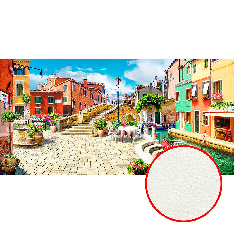 Фреска Ortograf Венеция 6531 Фактура флок FLK Флизелин (5,4*2,7) Разноцветный, Город