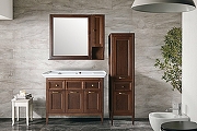 Комплект мебели для ванной ASB-Woodline Гранда 105 Антикварный Орех-10