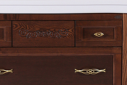 Комплект мебели для ванной ASB-Woodline Модерн 105 Антикварный орех-4