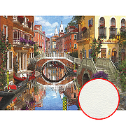 Фреска Ortograf Венеция 7731 Фактура флок FLK Флизелин (3,6*2,7) Разноцветный, Город