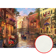 Фреска Ortograf Венеция 7749 Фактура флок FLK Флизелин (3,8*2,7) Разноцветный, Город