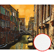 Фреска Ortograf Венеция 11418 Фактура бархат FX Флизелин (3,25*2,7) Оранжевый/Бежевый, Город