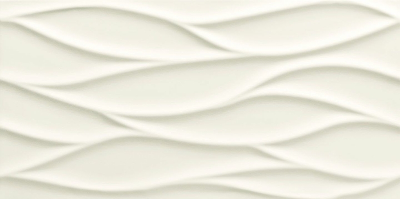 цена Керамическая плитка Tubadzin All In White Str 3 настенная 29,8х59,8 см