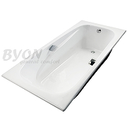 Чугунная ванна Byon Ide 180x85 Н0000369 с антискользящим покрытием-1