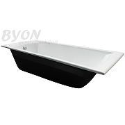 Чугунная ванна Byon Milan 170x75 V0000083 с антискользящим покрытием-2