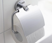 Держатель туалетной бумаги Grohe Essentials 40367001 с крышкой Хром-1
