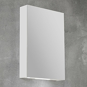 Зеркальный шкаф BelBagno SPC 50 SPC-1A-DL-BL-500 с подсветкой Белый-1