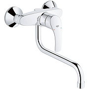 Смеситель для кухни Grohe Eurosmart 32224002 Хром