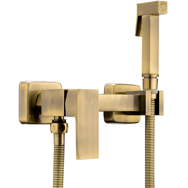 Гигиенический душ со смесителем Haiba HB5513-4 Бронза гигиенический душ со смесителем gappo jacob g7207 4 бронза