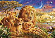 Фреска Ortograf Животные 6255 Фактура флок FLK Флизелин (3,9*2,7) Разноцветный, Животные/Пейзаж-1
