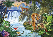 Фреска Ortograf Животные 7915 Фактура флок FLK Флизелин (3,8*2,7) Разноцветный, Животные/Пейзаж-1