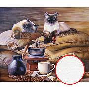 Фреска Ortograf Животные 8272 Фактура бархат FX Флизелин (1,8*1,5) Коричневый, Животные/Кофе