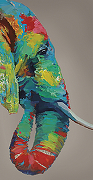 Фреска Ortograf Животные 33253 Фактура бархат FX Флизелин (1,4*2,7) Разноцветный, Животные/Абстракция-1