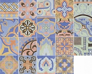 Керамогранит Pamesa Ceramica Cr. Empoli - Cr. Senesi Skyblue 22,3 х 22,3 см