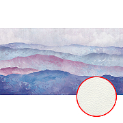 Фреска Ortograf Горы 33614 Фактура флок FLK Флизелин (5,5*3) Голубой/Розовый, Горы/Абстракция