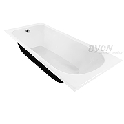 Чугунная ванна Byon 13М Maxi 180x80 Ц0000139 с антискользящим покрытием-1