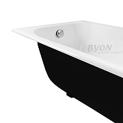 Чугунная ванна Byon 13М Maxi 180x80 Ц0000139 с антискользящим покрытием-2